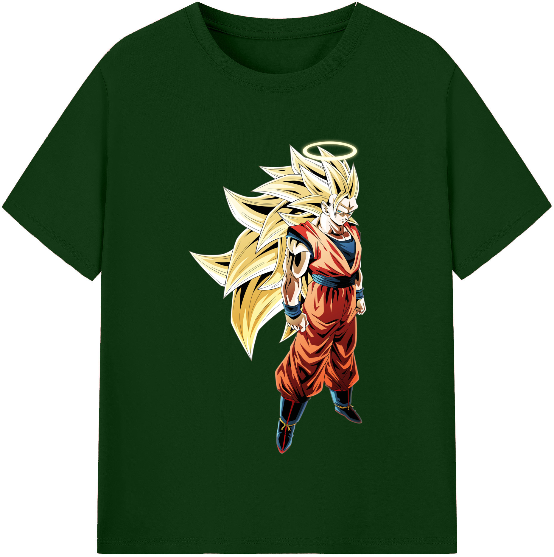 （画像用） ドラゴンボール 孫悟空（そん ごくう）Son Goku カカロット DRAGON BALL Kakarotto 綿100％半袖Tシャツ（フロントプリント）